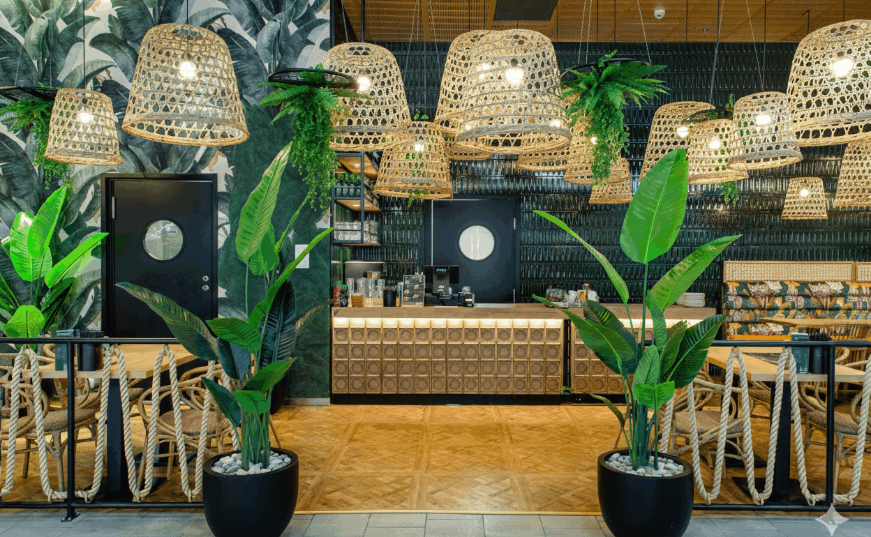 Pho Station Sello bar counter